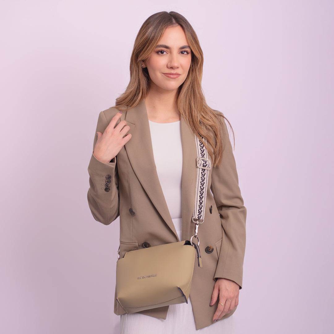RDH BEIGE | STRAP BLANCO Y NEGRO - Rio de Hilares