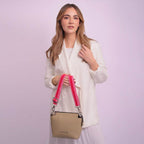 RDH BEIGE | STRAP ROSA Y ROJO - Rio de Hilares