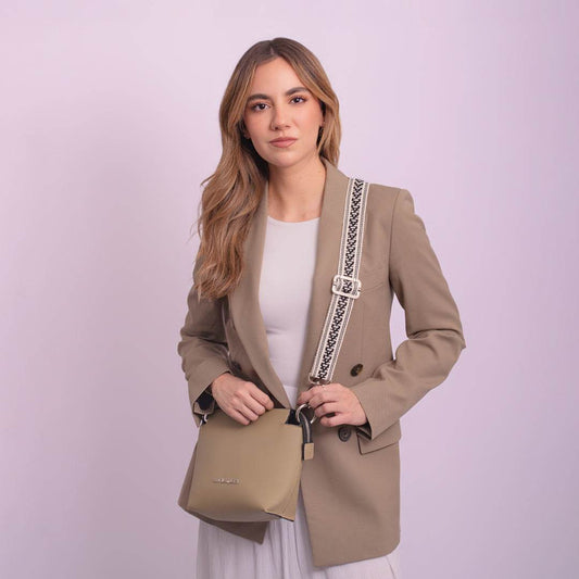 RDH BEIGE | STRAP BLANCO Y NEGRO - Rio de Hilares