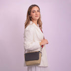 COMPLETE BEIGE | WALLET NEGRA | STRAP ROJO - Rio de Hilares