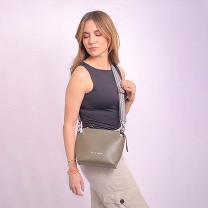 RDH VERDE | STRAP GRIS - Rio de Hilares