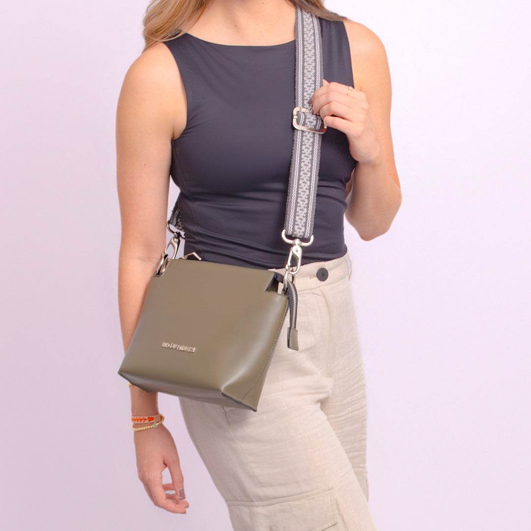 RDH VERDE | STRAP GRIS - Rio de Hilares