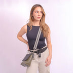COMPLETE VERDE | WALLET NEGRA | STRAP BLANCO Y NEGRO - Rio de Hilares