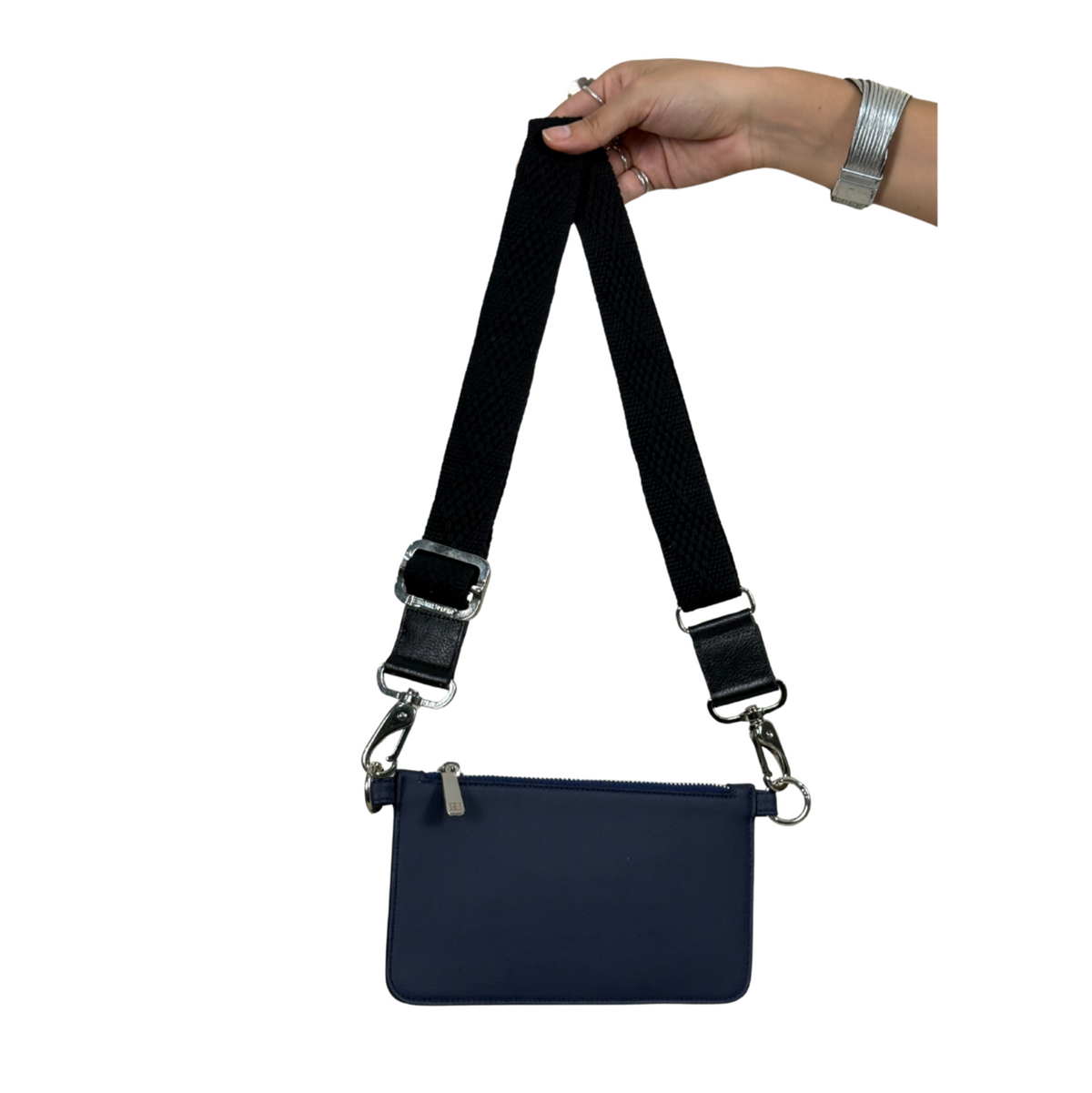 WALLET AZUL NAVY | STRAP NEGRO