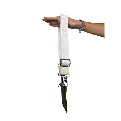 WALLET VERDE | STRAP BEIGE