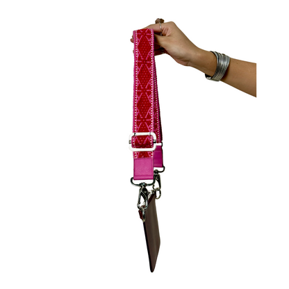 WALLET TINTA | STRAP ROSA ROJO