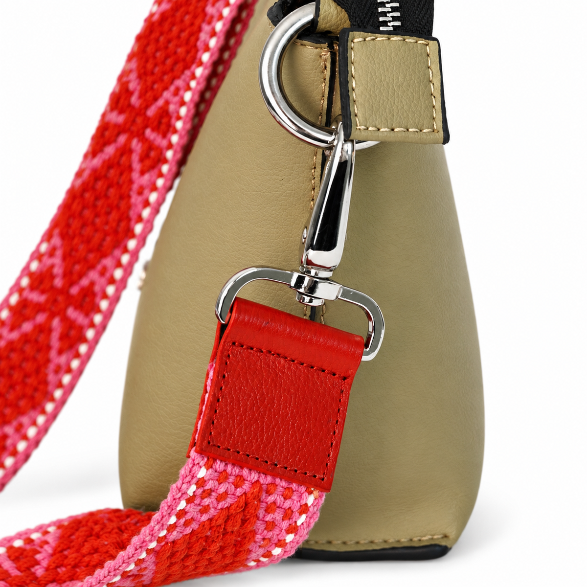 RDH BEIGE | STRAP ROSA Y ROJO