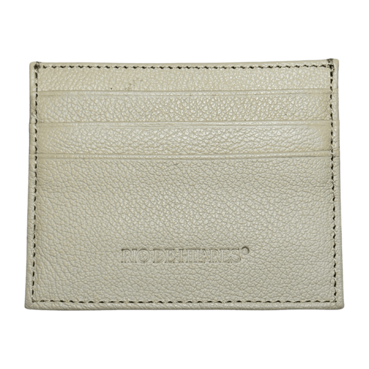 TARJETERO | BEIGE - Rio de Hilares